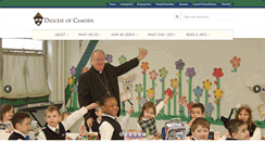 Desktop Screenshot of camdendiocese.org